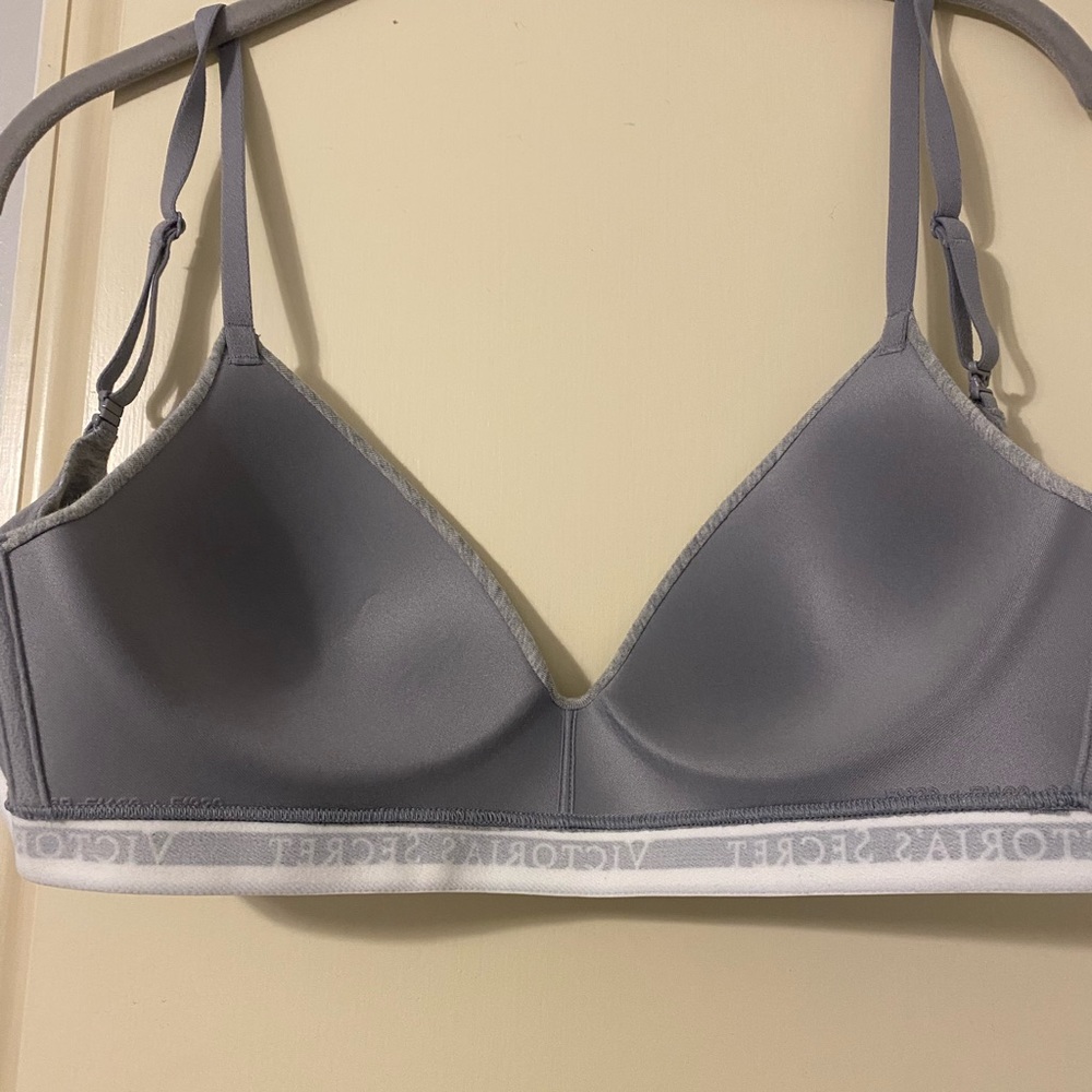 NWOT Victorias Secret Cotton Wireless Bra - Picture 3 of 3